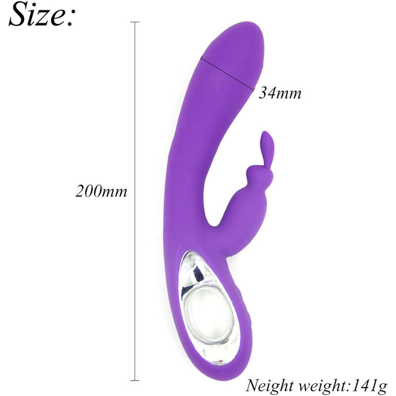 Armony Vibrador de Anel de Puxao de Coelho Bella Violet - immagine 2